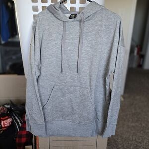 Athletic Works Light Gray Men's Hoodie